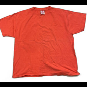 Vintage 90s Hanes Her Way Womens Pink Blank Tee Tshirt Single Stitch Made in USA